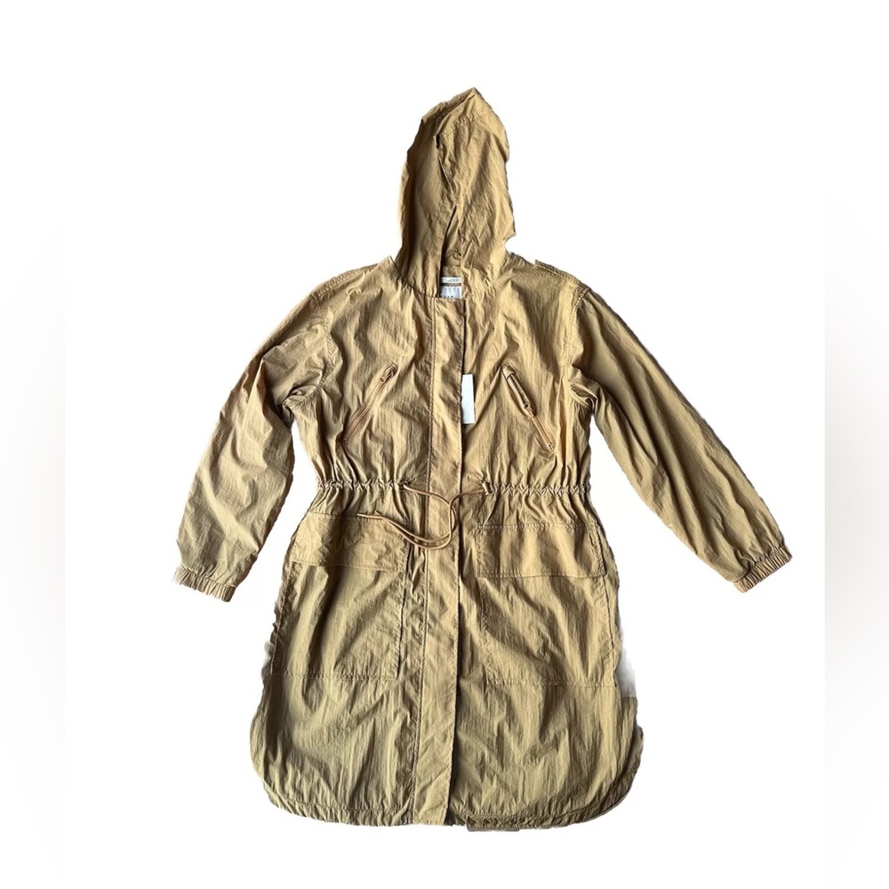 A New Day Water Resistant NWT Women's Trench Coat Khaki Size Large